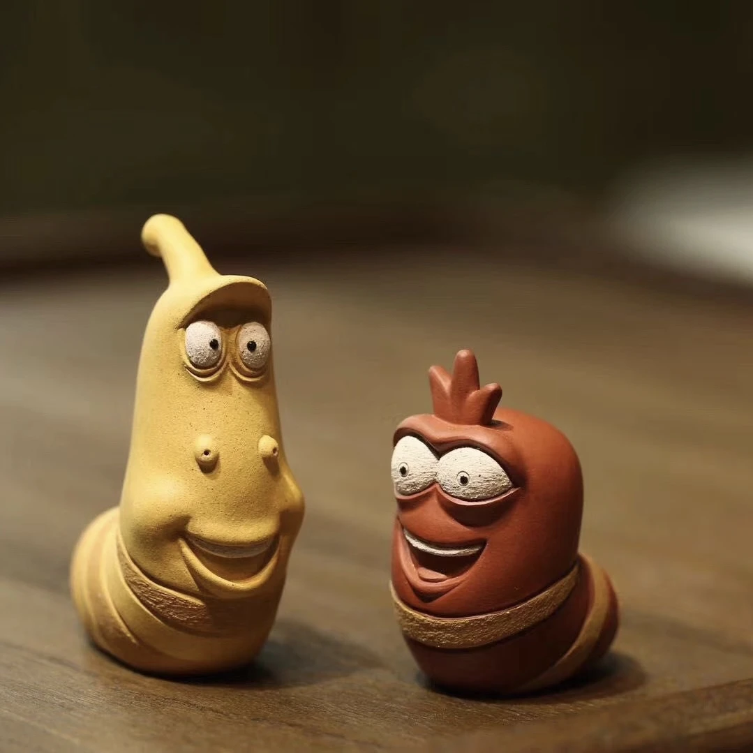 紫砂茶宠 爆笑虫子 正版作品 手工制作