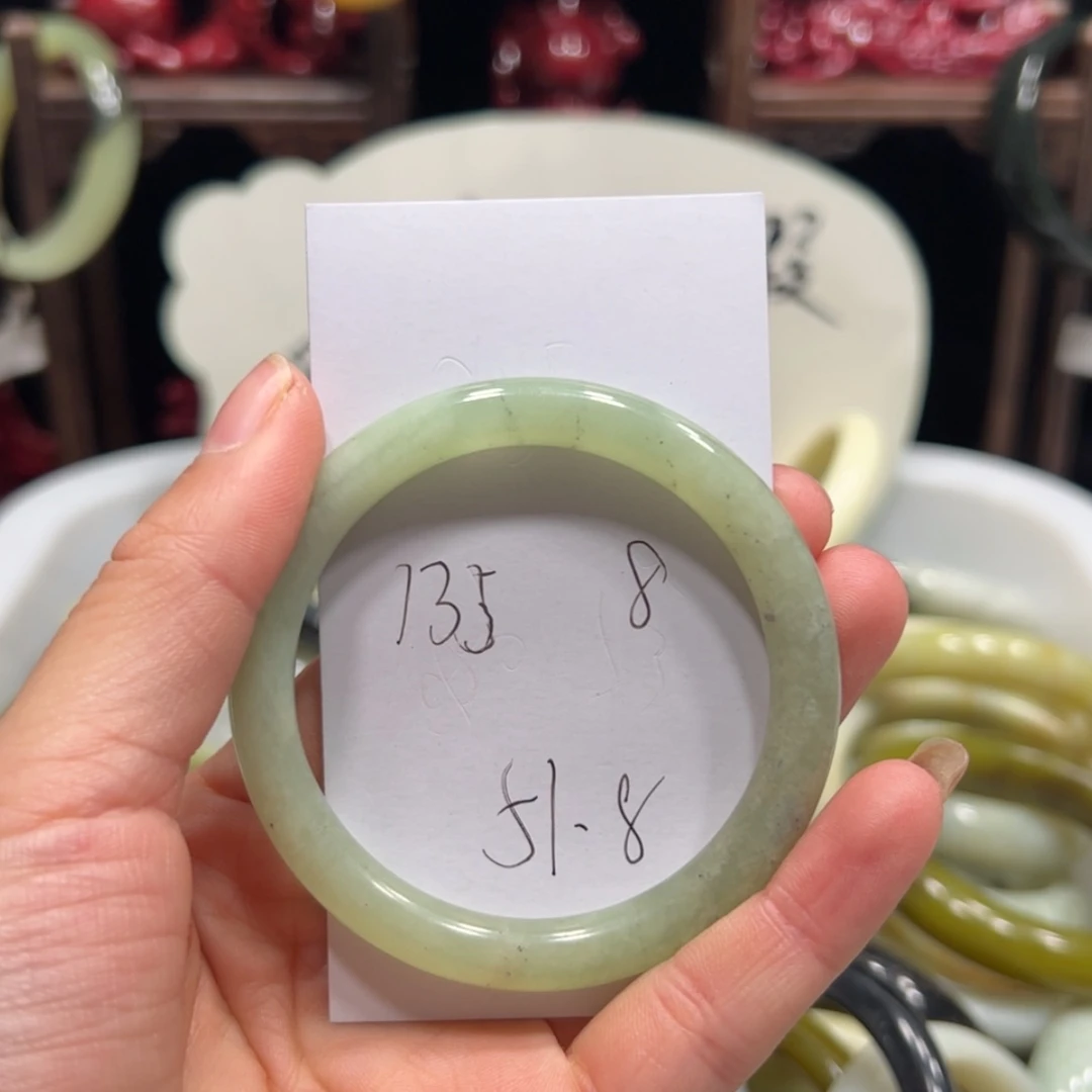 【闪购商品】蛇纹石玉手镯合金