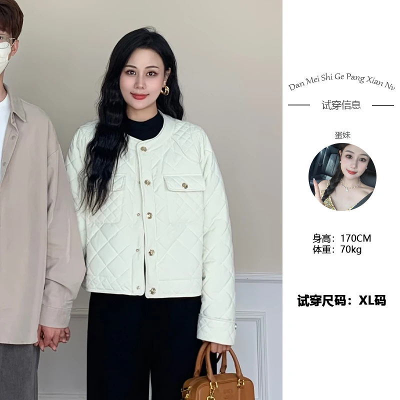 【温暖记忆】冬季立体小立领经典耐看高品质立体感棉服DM22422