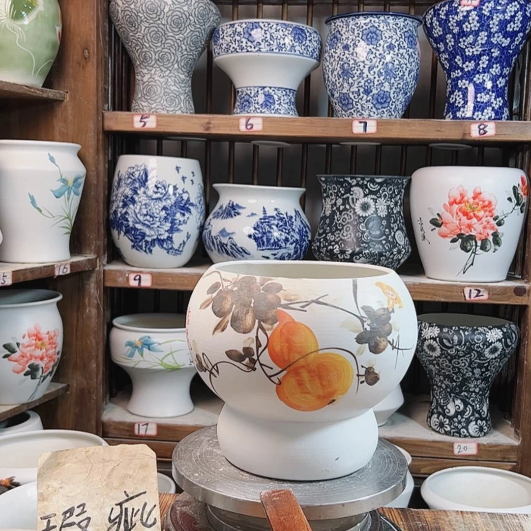 【闪购商品】陶瓷摆件1黄户微瑕