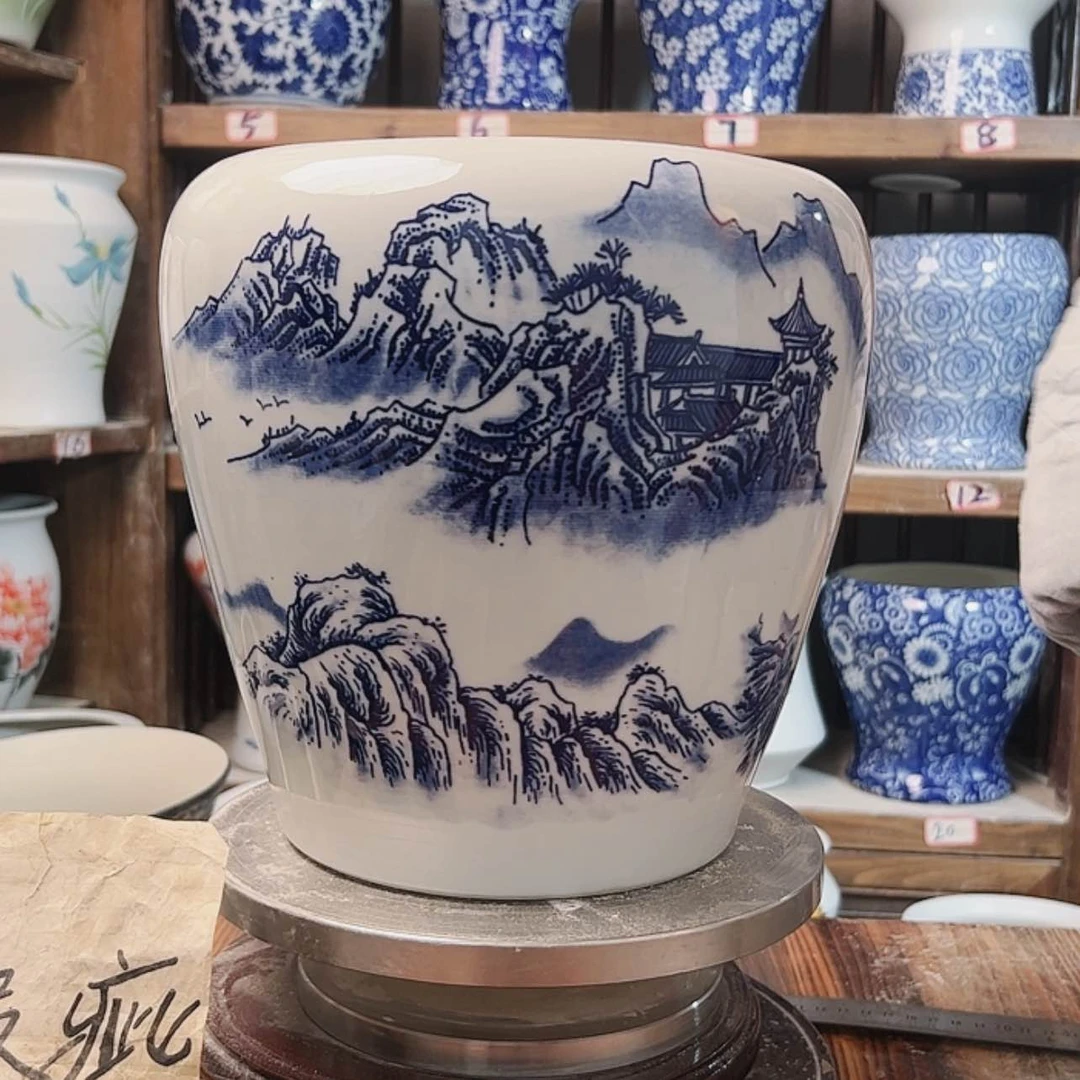 【闪购商品】陶瓷摆件苹果上水