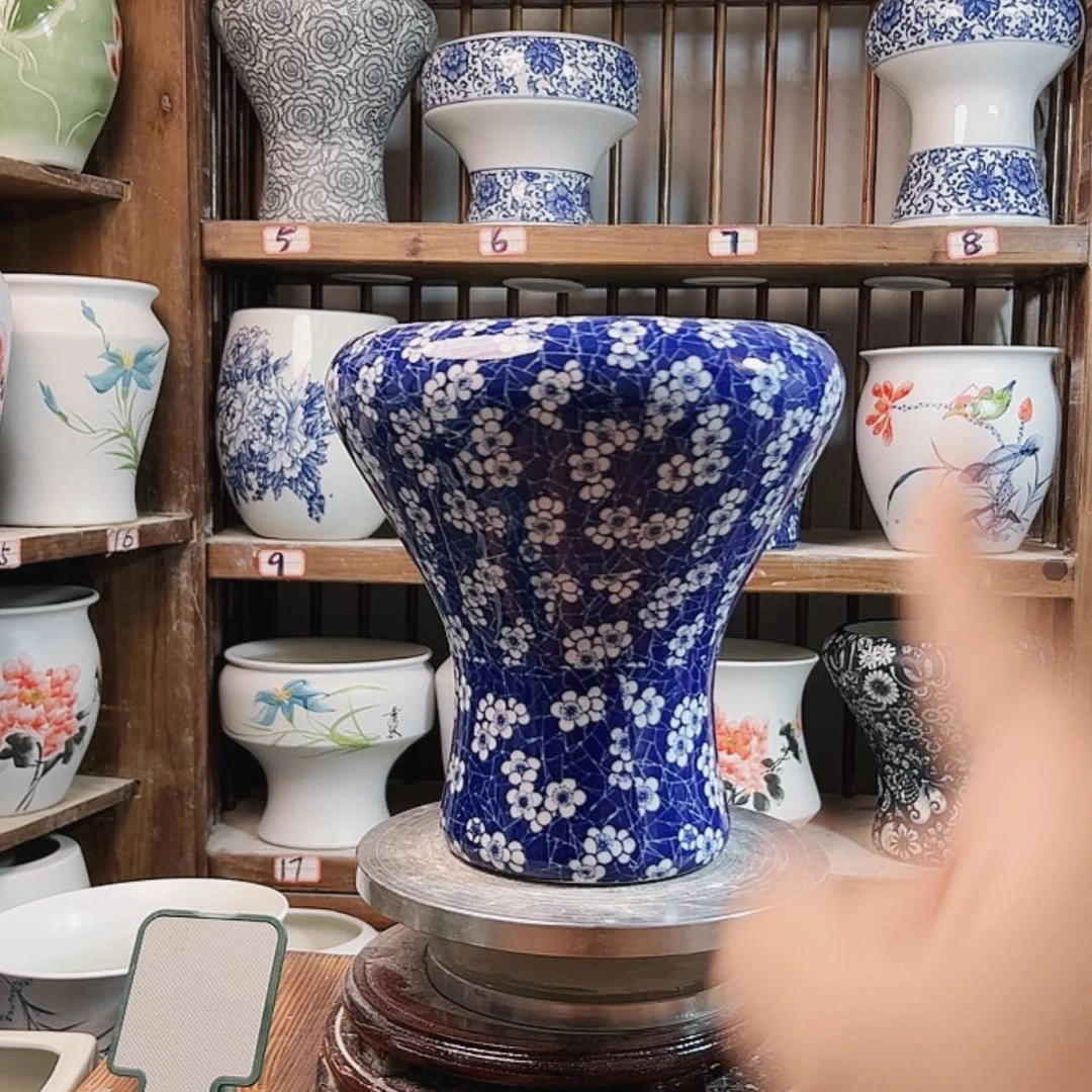 【闪购商品】陶瓷摆件火窝冰梅花