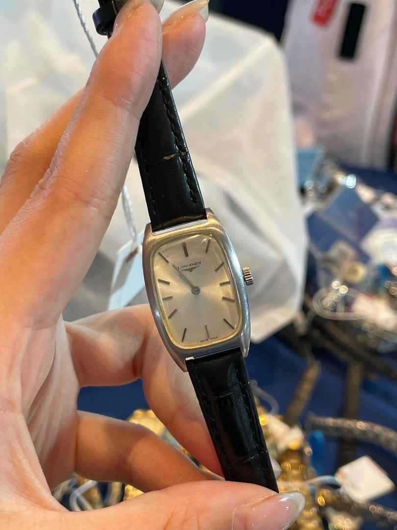 95新 Longines/浪琴 手动机械腕表20*26.5mm/公价28999/WH5237