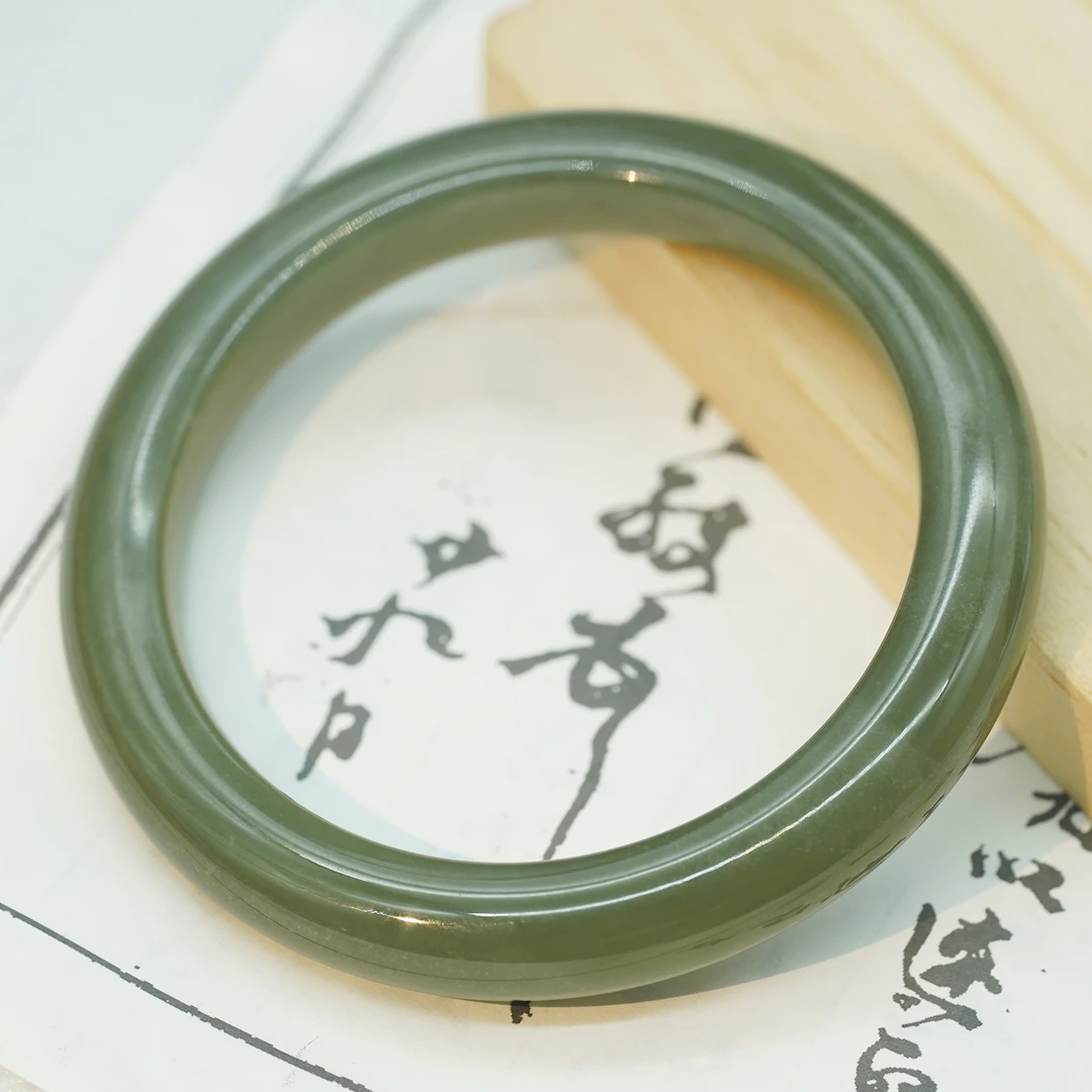 【巴基斯坦】0823-SLTXCP1和田玉手镯-多样性发