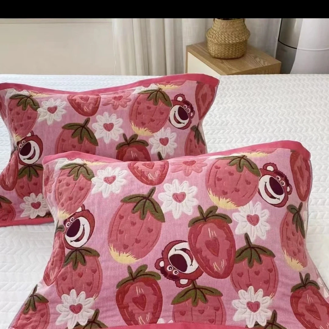 纯棉枕巾两条装52*78cm