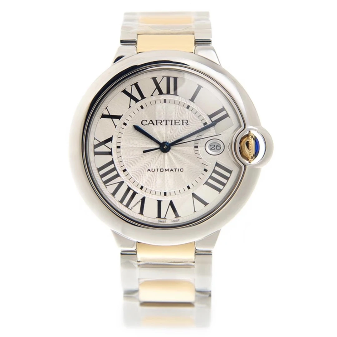 99新 Cartier/卡地亚 蓝气球/单表/表径42.1/专柜价85500/奢贵人