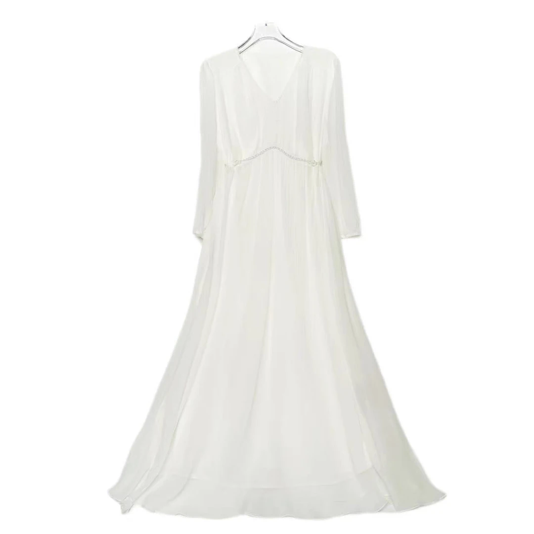 【Qian倩轻奢-C5410系列合并】重磅100桑蚕丝连衣裙