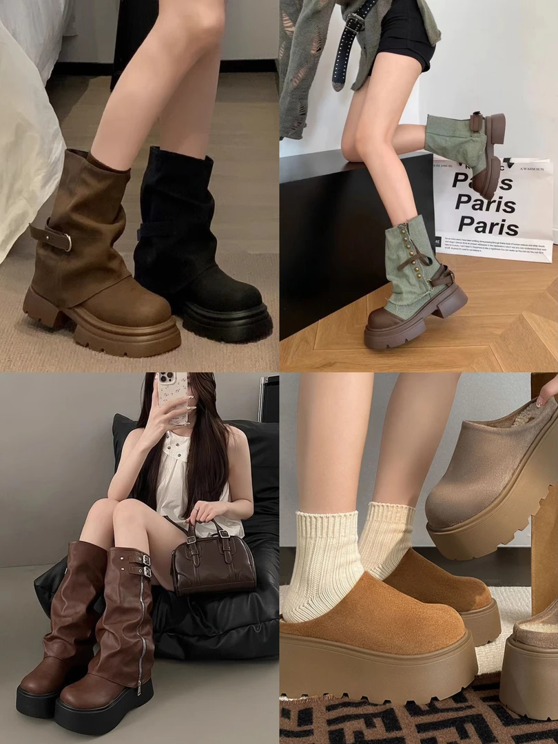 萍萍精品【A201-A400】老爹鞋女休闲潮流百搭女鞋【直播间过款】