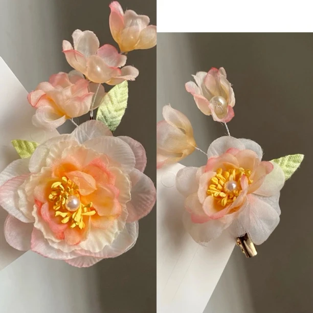 【夏听蝉】烫花古风汉服配饰