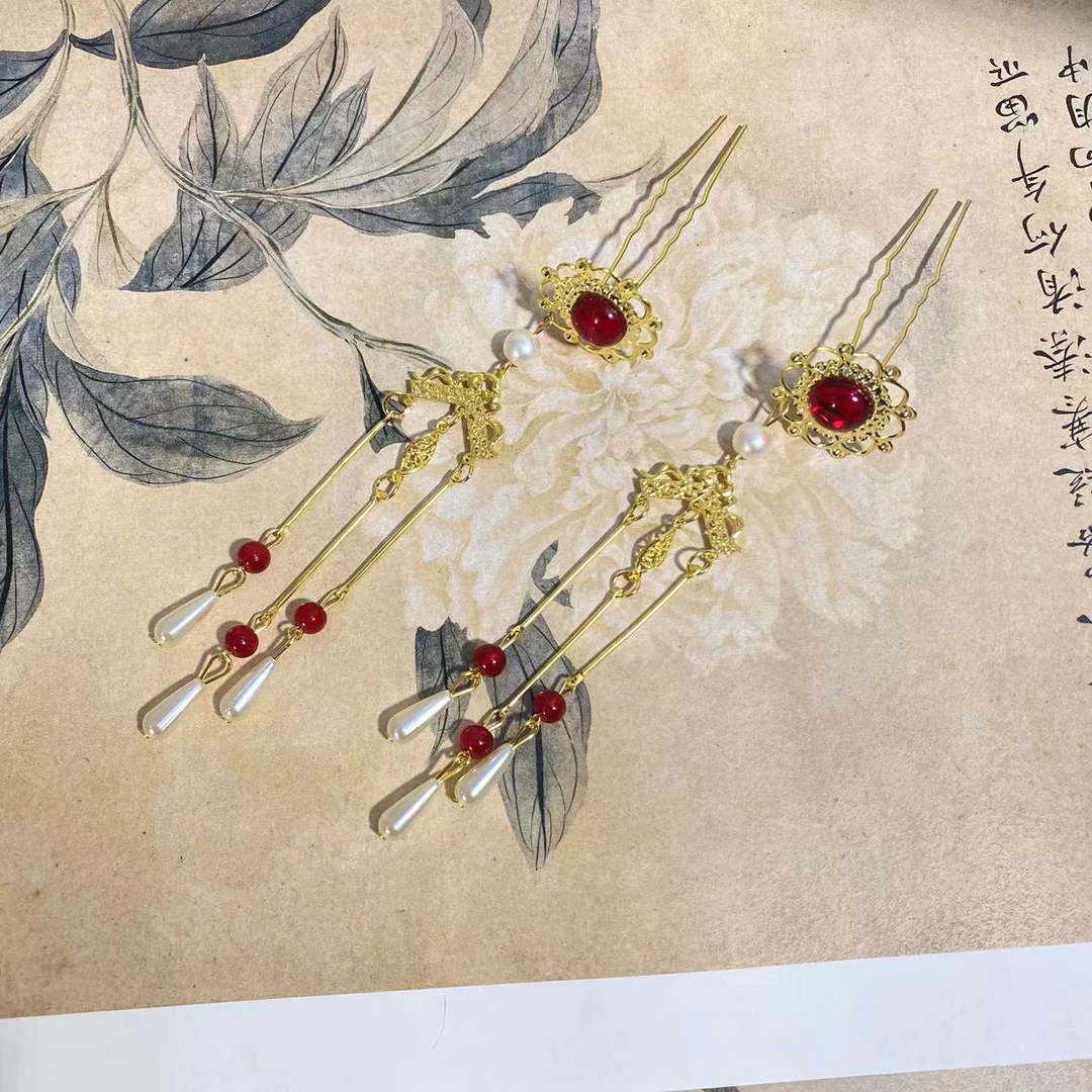【红颜】流苏古风汉服配饰