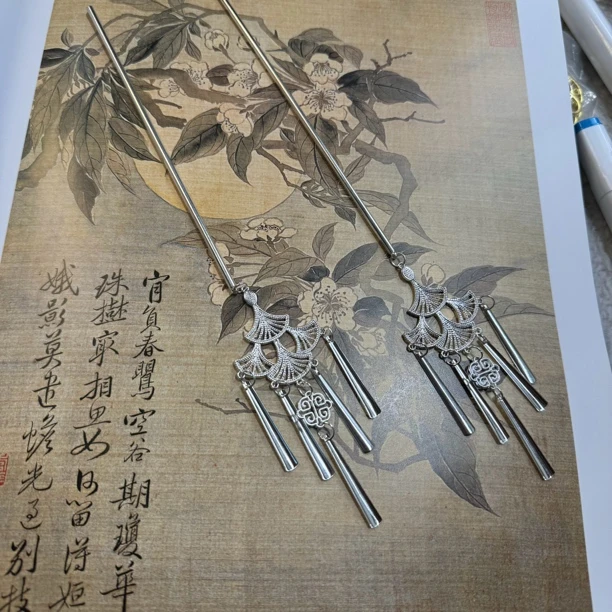 【银雪】古风汉服配饰头饰