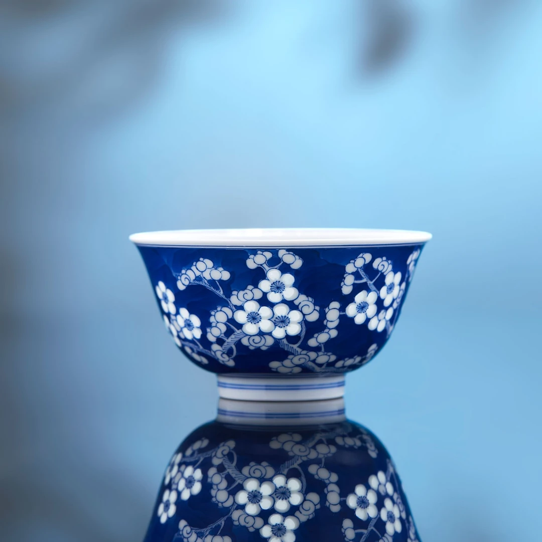 玉柏玲珑-萤造冰梅撇口杯