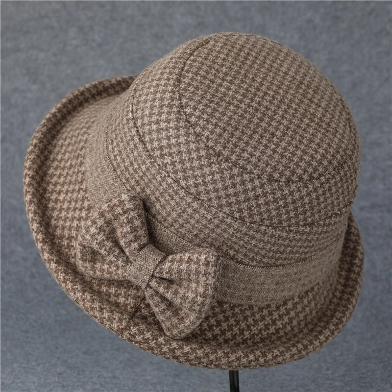 秋冬季中老年人帽子女妈妈奶奶老太太渔夫帽冬天保暖老人礼帽盆帽