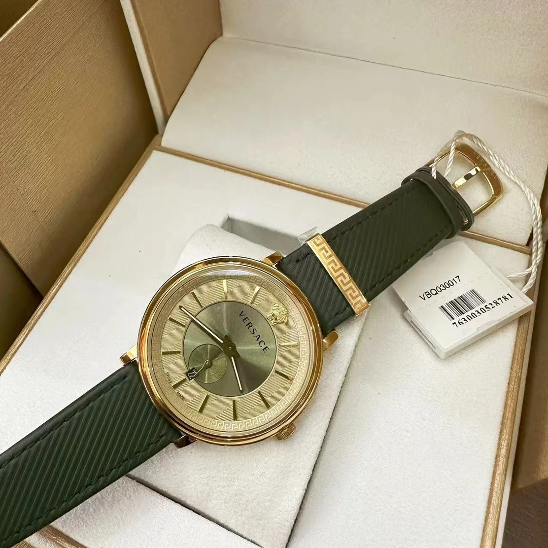 VERSACE/范思哲男士石英时尚男表  直径42mm   VBQ030017  A 苏