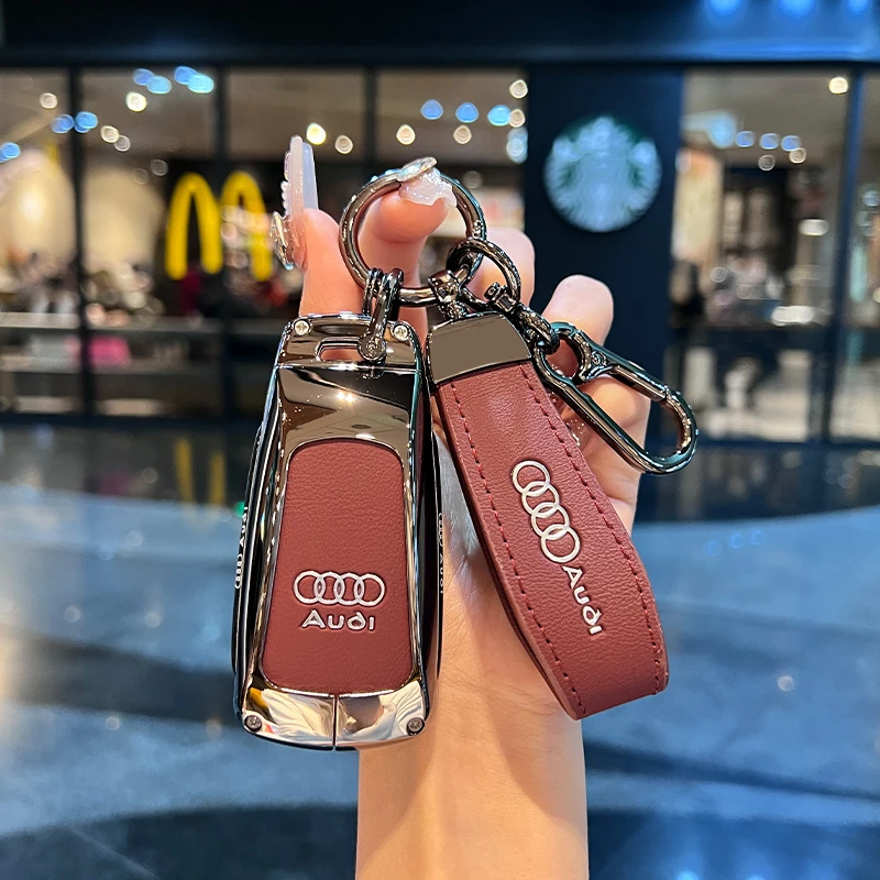 奥迪a4l钥匙套a6l车q5l壳a3l扣a5专用q3男a4女2023款23新24款2024