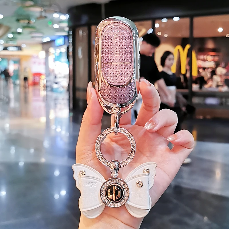 零跑C11钥匙套领跑C01 S01专用C10汽车2023款T03高档壳扣包男女