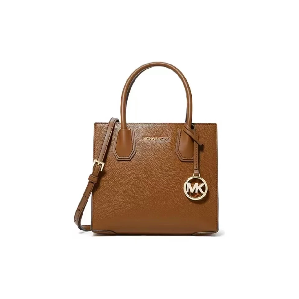MICHAEL KORS 35S1GM9M2L MERCER 女款中号焦糖色风琴包 22*19*10
