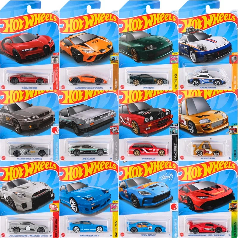 美泰风火轮小车  合金小汽车玩具车模集合男孩玩具（发6辆不挑款）