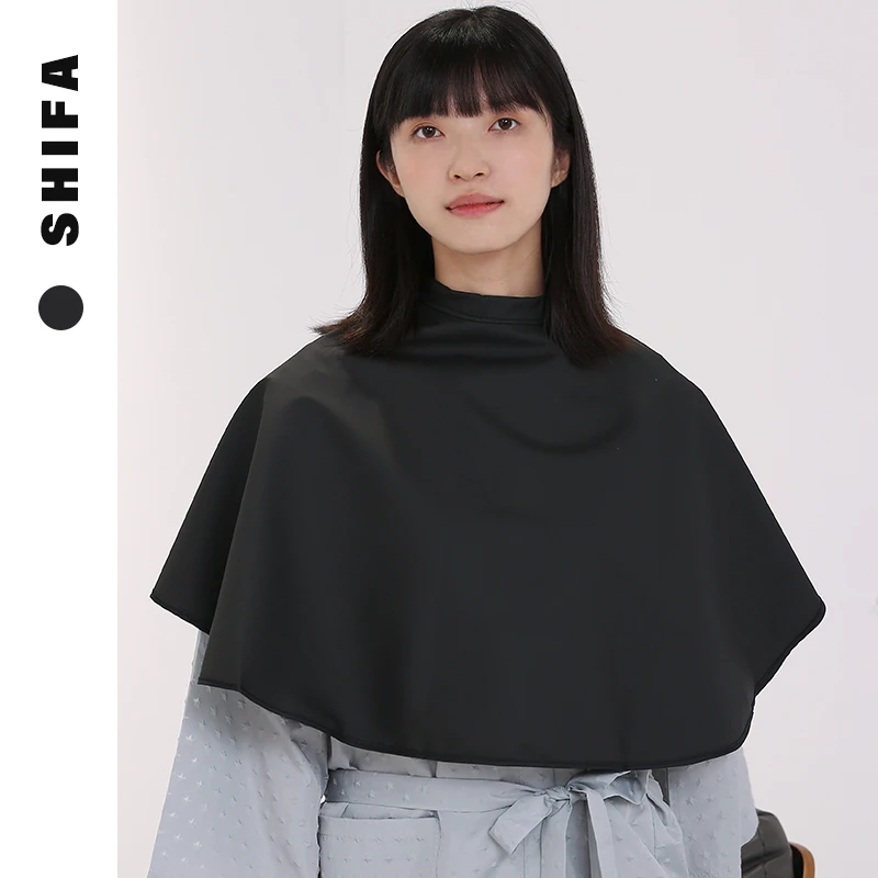 发廊皮质焗油染发披肩美发理发垫肩染发洗发廊家用剪发防水围布