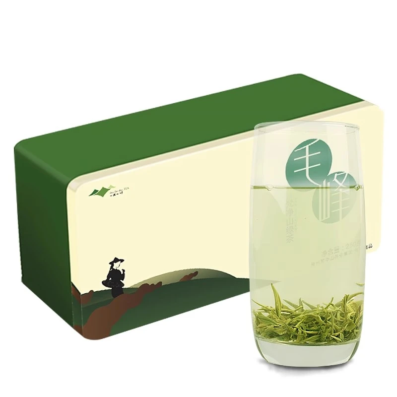 梵净山明前毛尖纯正云雾绿茶新茶茶叶春茶口粮茶高山毛峰鲜爽鲜叶