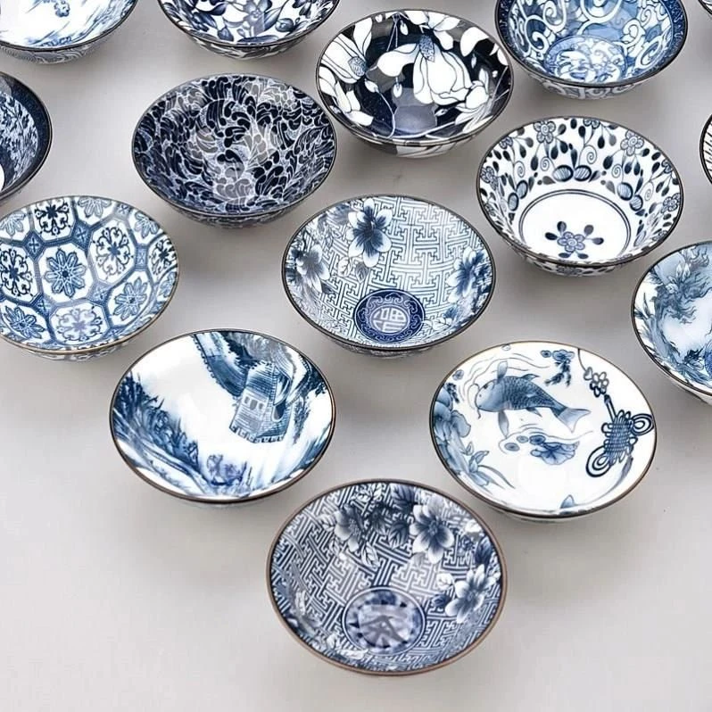 古代酒碗古风摔酒碗老式小黑碗古代喝酒的碗喝酒专用碗小茶杯茶碗