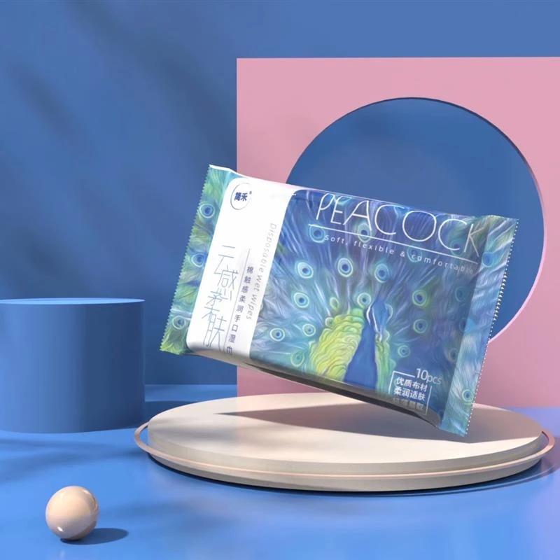 【母婴湿巾】10抽迷你湿巾婴儿专用便携儿童手口清洁湿巾小包湿纸巾