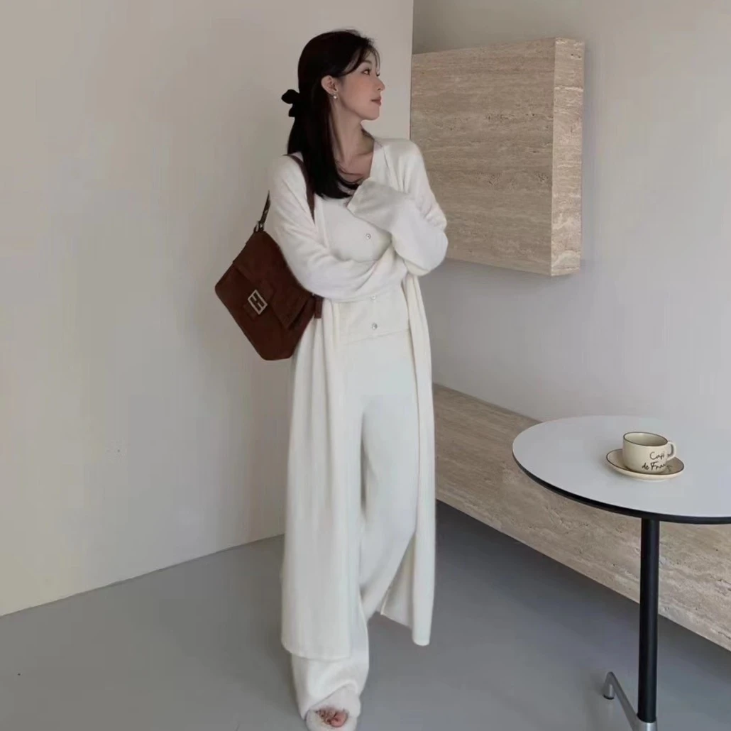 MG 新款春季韩版时尚慵懒风三件套装