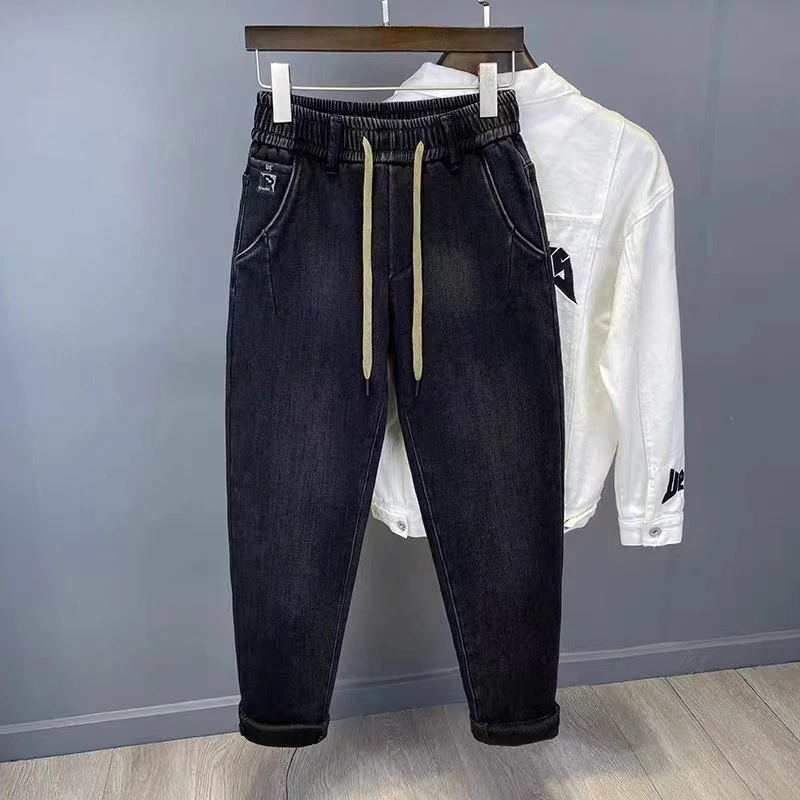 时尚高弹男士牛仔裤611