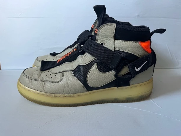 43码 耐克空军一号高帮板鞋 Nike af1 机能 黑 公价2599