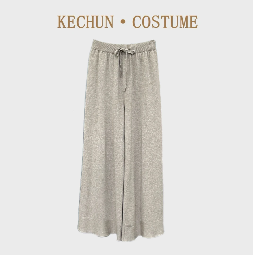 25反季秋冬简约时尚高腰休闲舒适显瘦百搭老钱风松弛感女装贵气