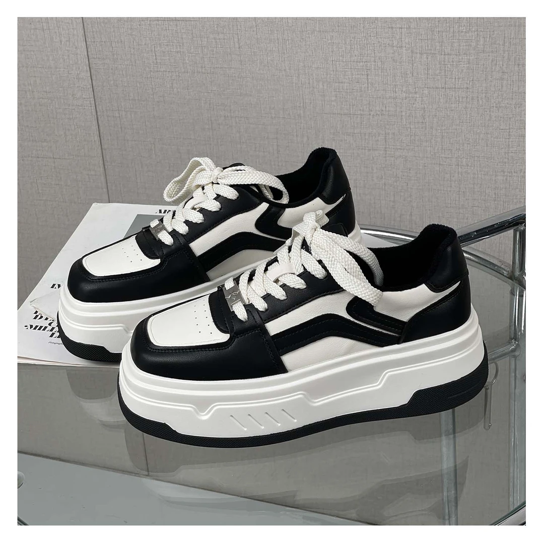 【聚优品】245-45R（厚）厚底防滑女板鞋透气保暖加绒女休闲鞋