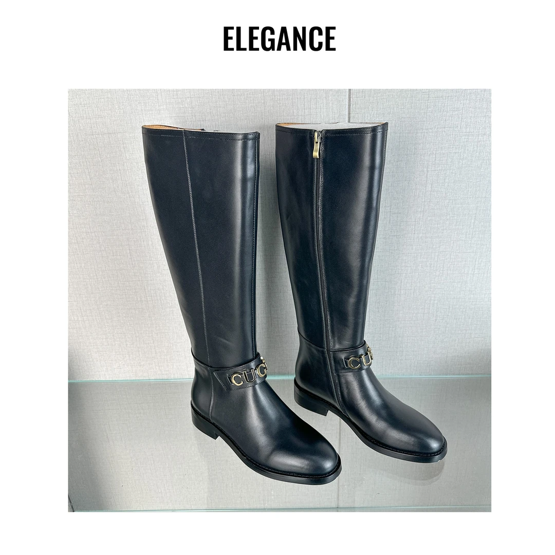 【贝贝专属】7123-05 新款时装女鞋百搭保暖休闲靴