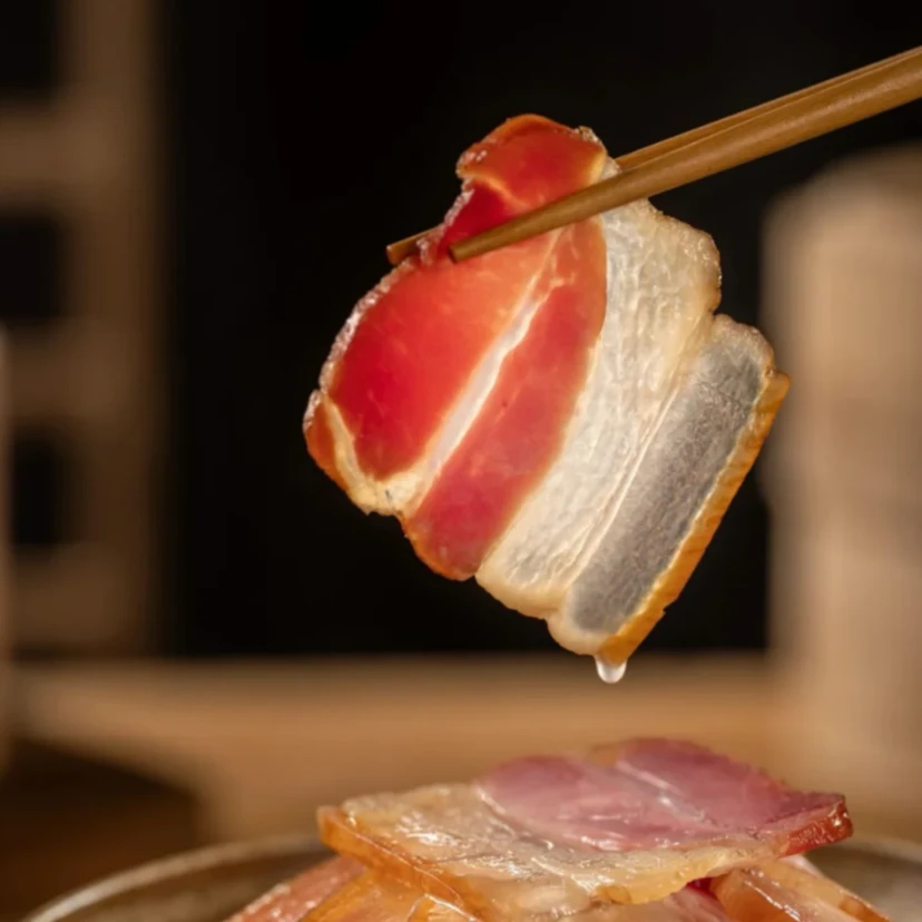 农家手工腌制土猪腊肉