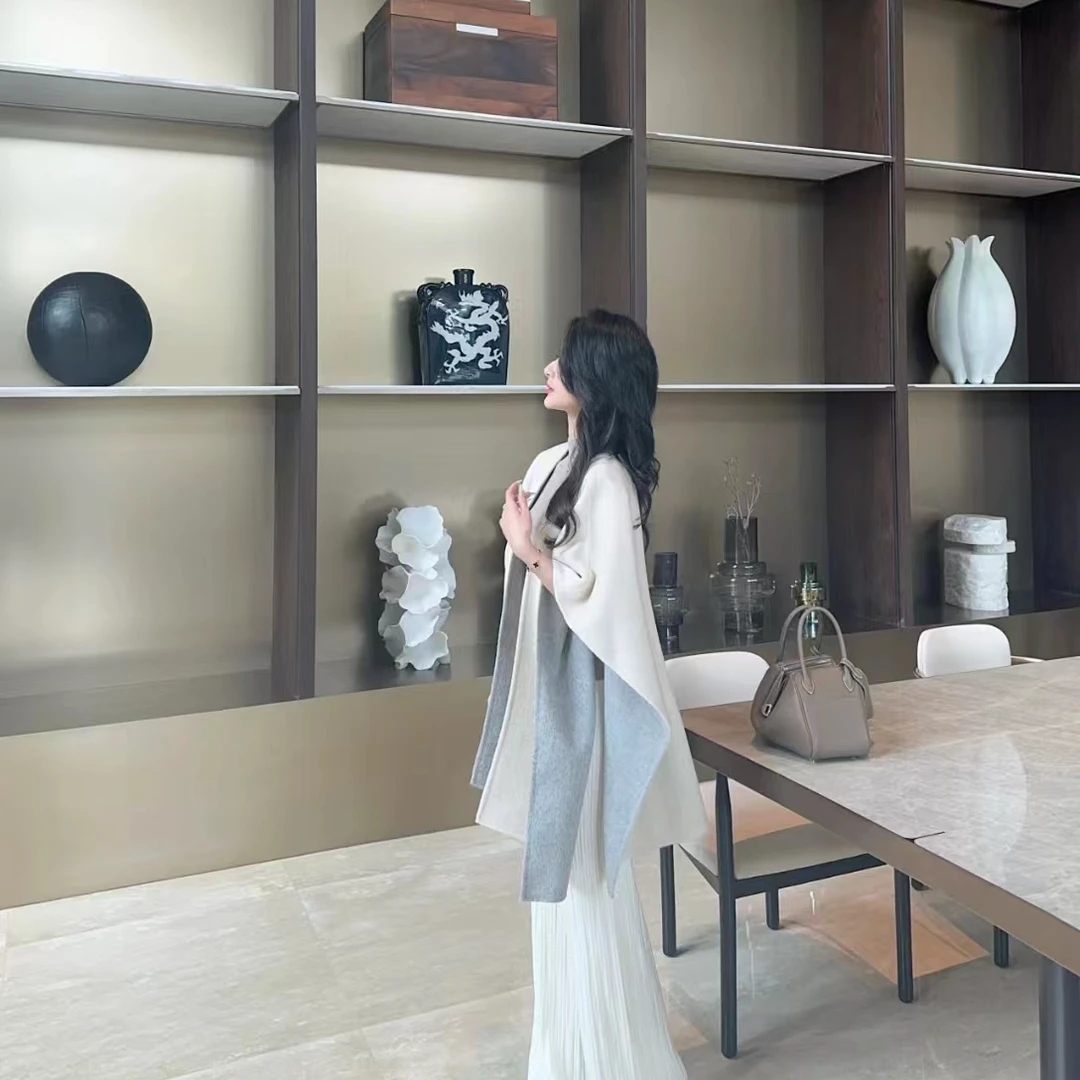 2024新款轻奢高定绒时尚百搭围巾