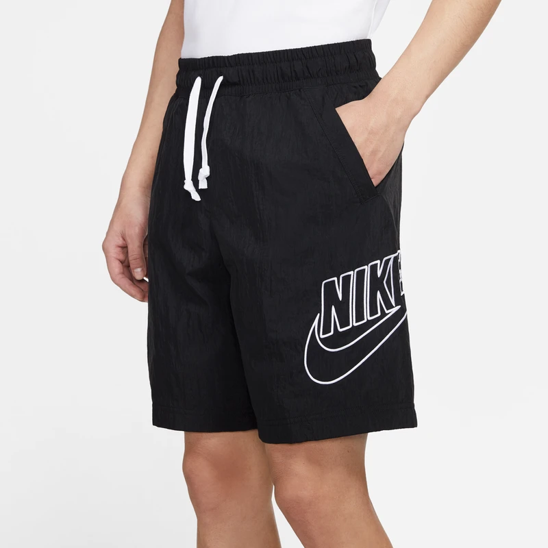 Nike/耐克 梭织运动透气休闲网眼刺绣百搭短裤DB3811-010