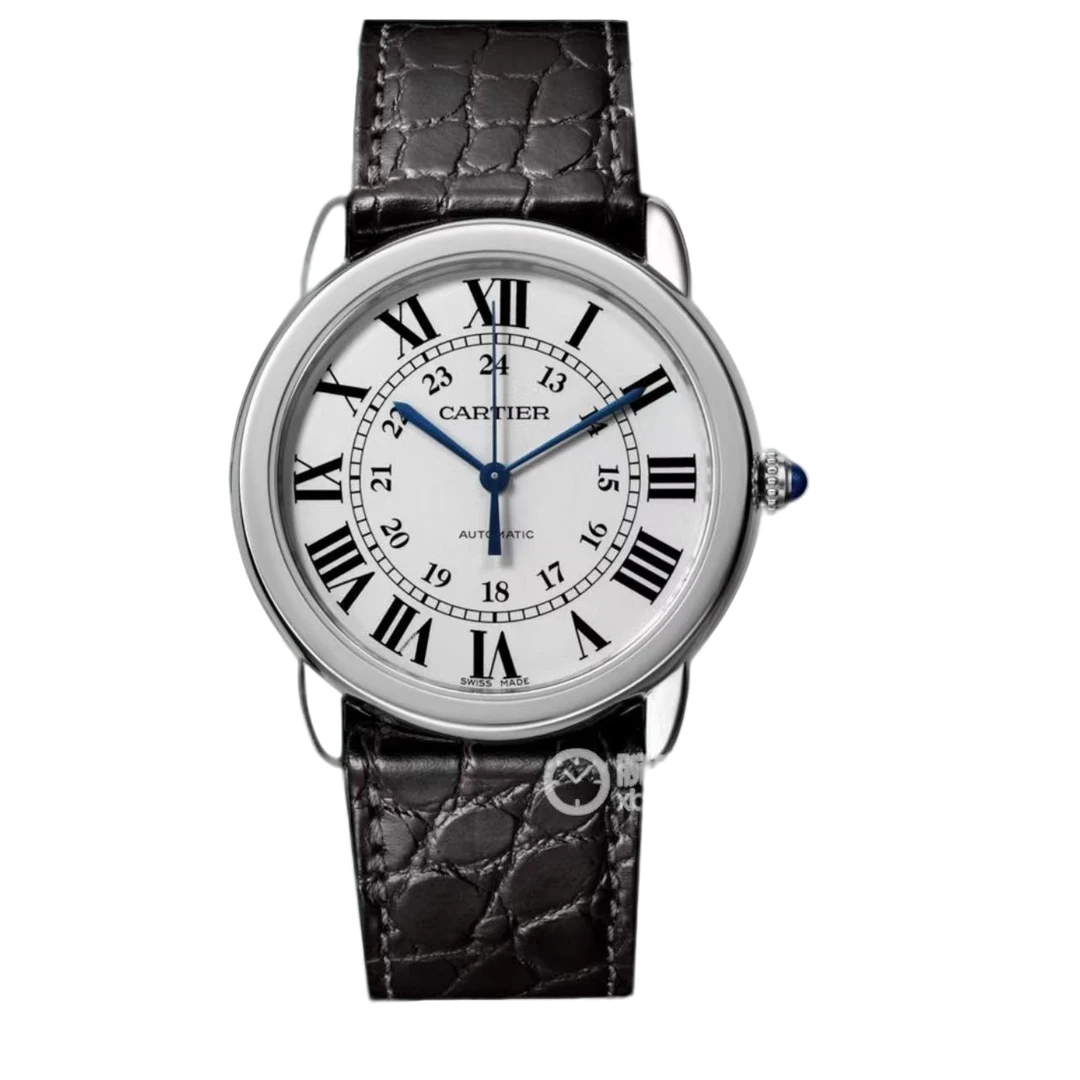 95新 Cartier/卡地亚 伦敦/单表/表径36mm/公价25700/中性机械表