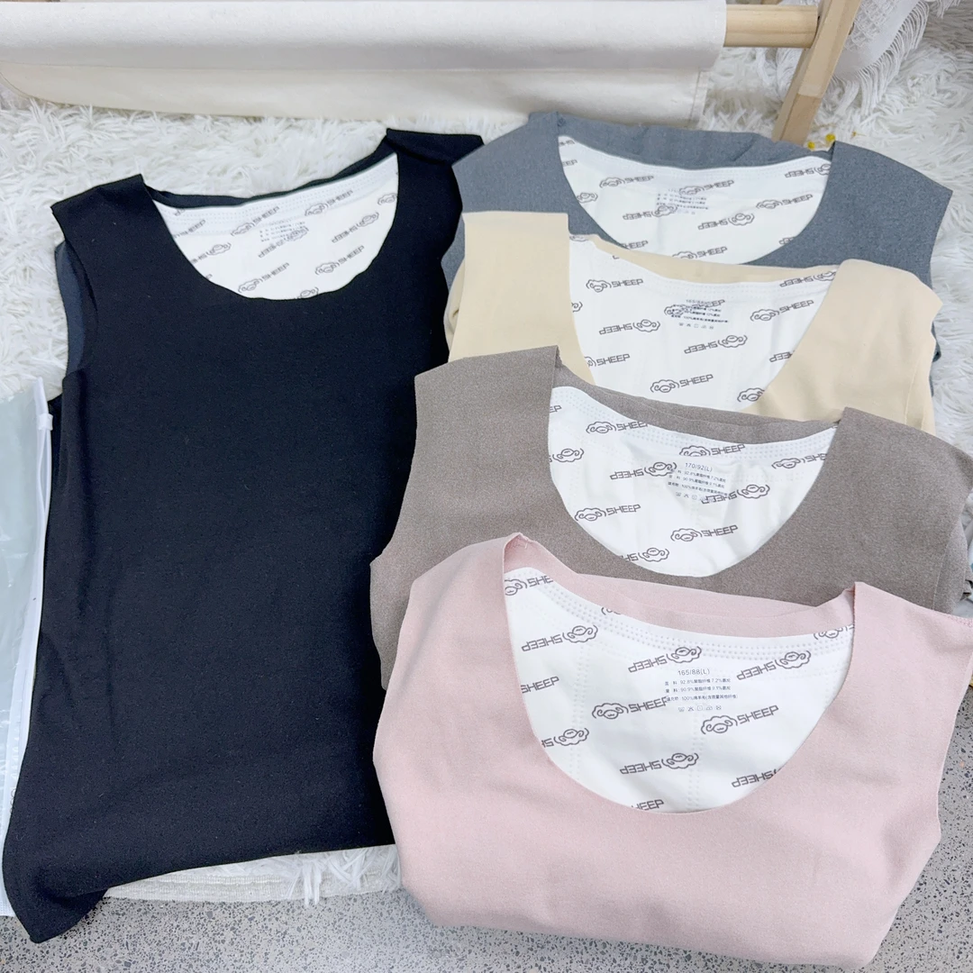 保暖背心ins宝宝保暖氨纶