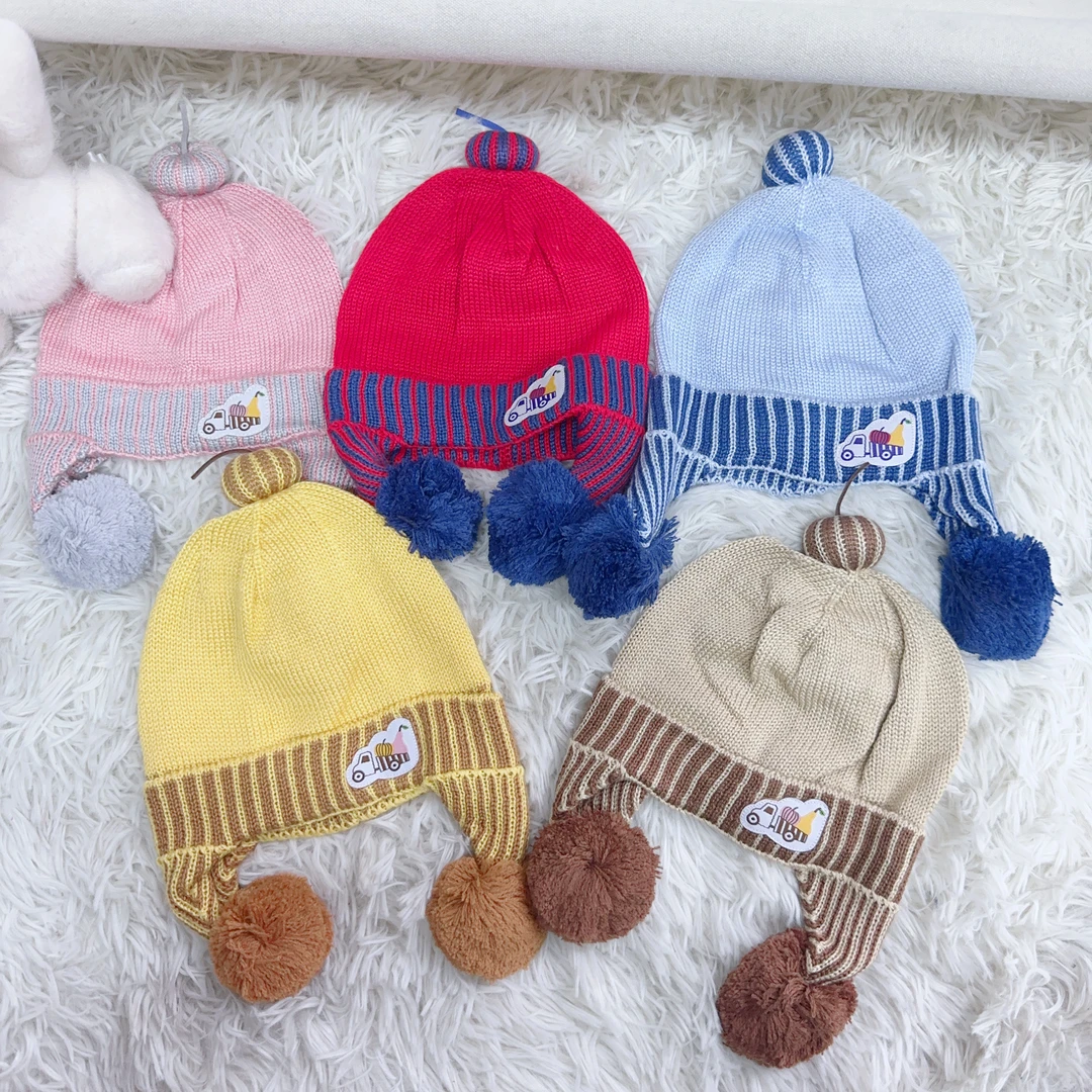 11040南瓜毛线帽