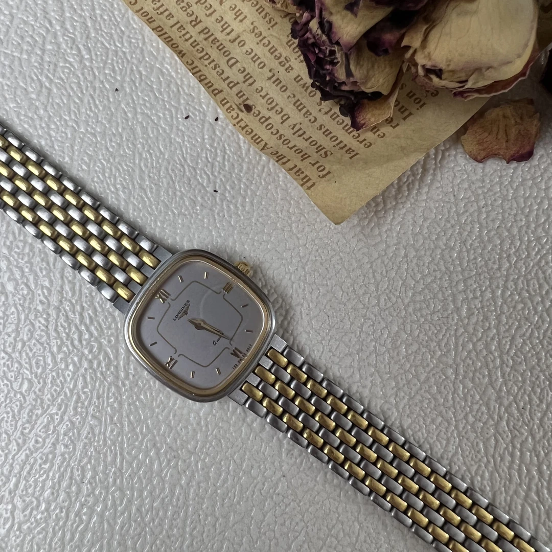 95新 Longines/浪琴 浪琴石英 全原 精致复古女表 表径21mm