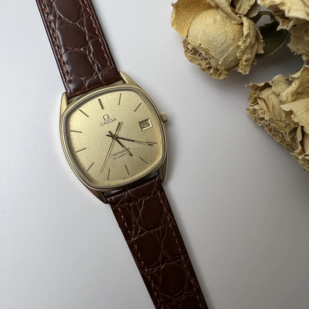 95新 Omega/欧米茄 欧米茄海马 石英 轻奢 气质 时尚 表径33mm