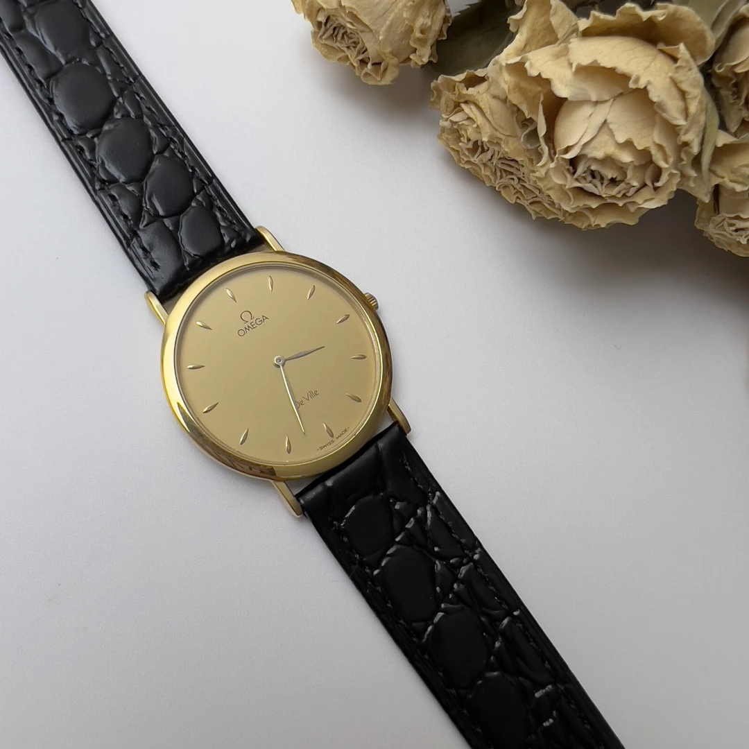 95新 Omega/欧米茄 欧米茄蝶飞 石英 轻奢 时尚 气质 表径32mm