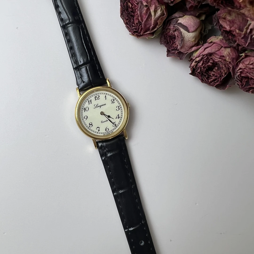 95新 Longines/浪琴 浪琴150周年纪念款 石英原扣 表径23.5mm