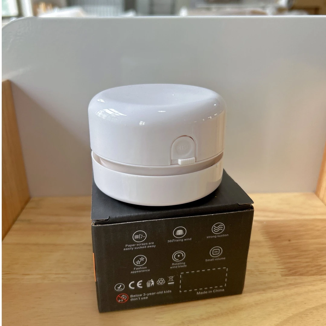 自动吸尘器学生桌面吸橡皮擦屑纸屑键盘灰尘电动清洁器强力