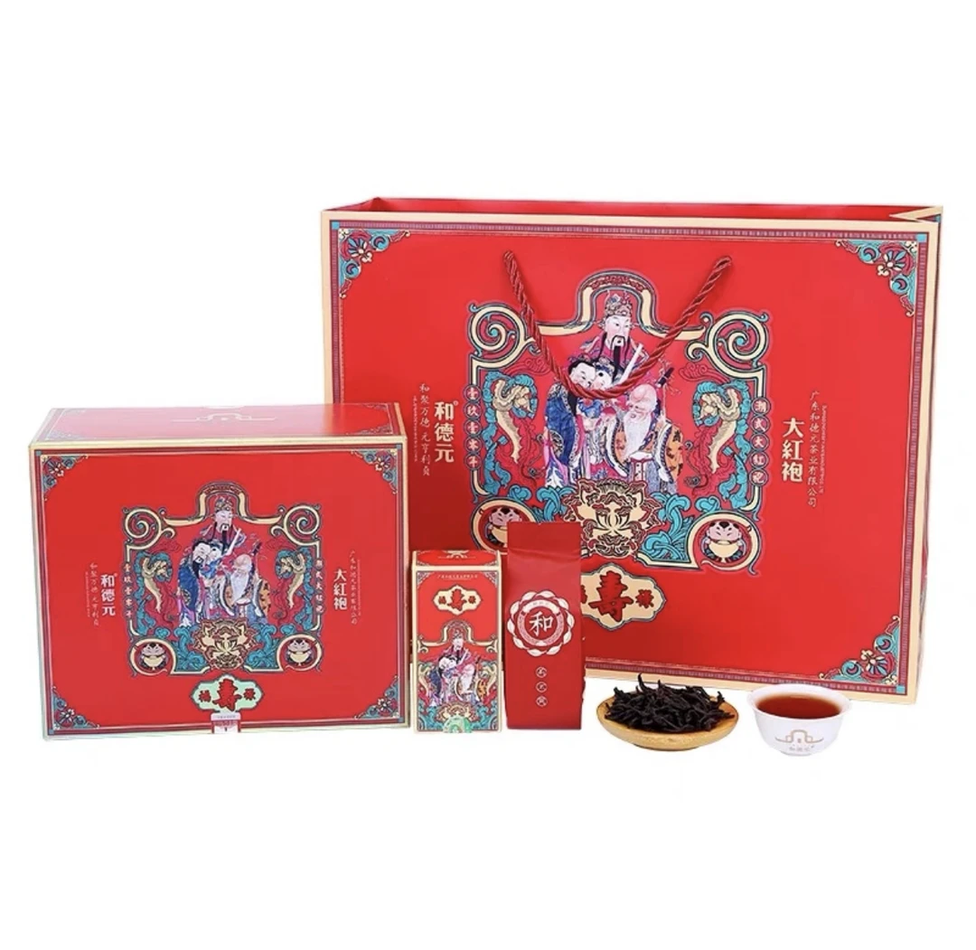 he'de'yuan/和德元福禄寿大红袍250克武夷山春茶浓香型武夷岩茶