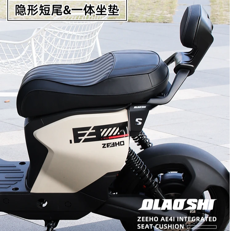 欧老师适用极核AE4iproAE4i短尾架一体坐垫靠背扶手载人改装配件