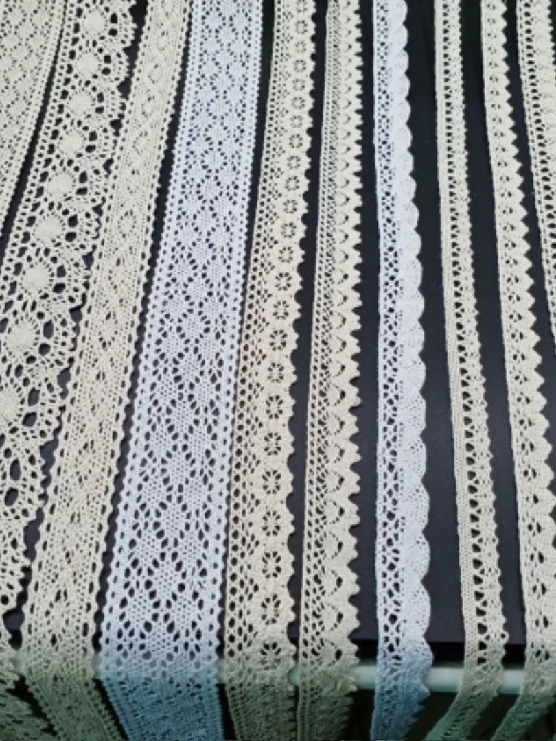 801-1000纯棉棉线花边辅料 DIY手工装饰材料服装窗帘沙发桌布