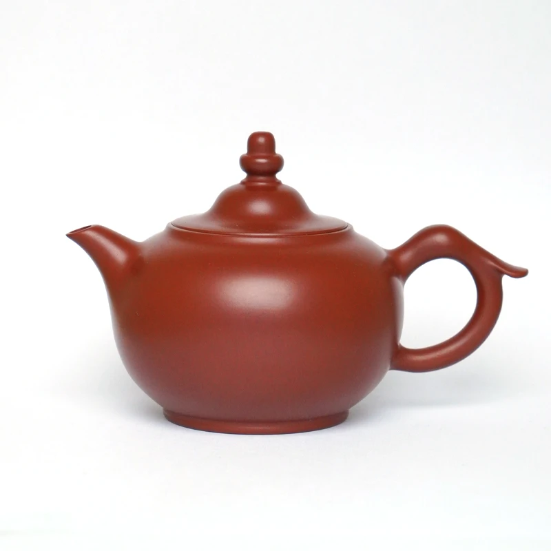 另味 吴洁敏渔翁 全手拉原矿朱泥泡茶壶中式送礼商用140cc茶器