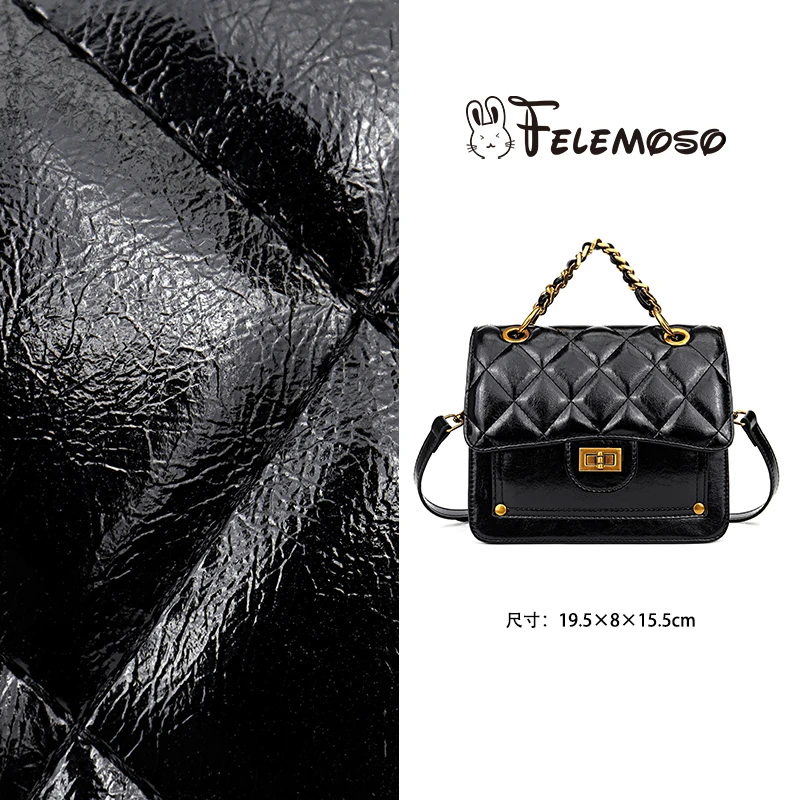 【工厂直销】FELEMOSO/新款时尚纯色设计单肩斜挎包