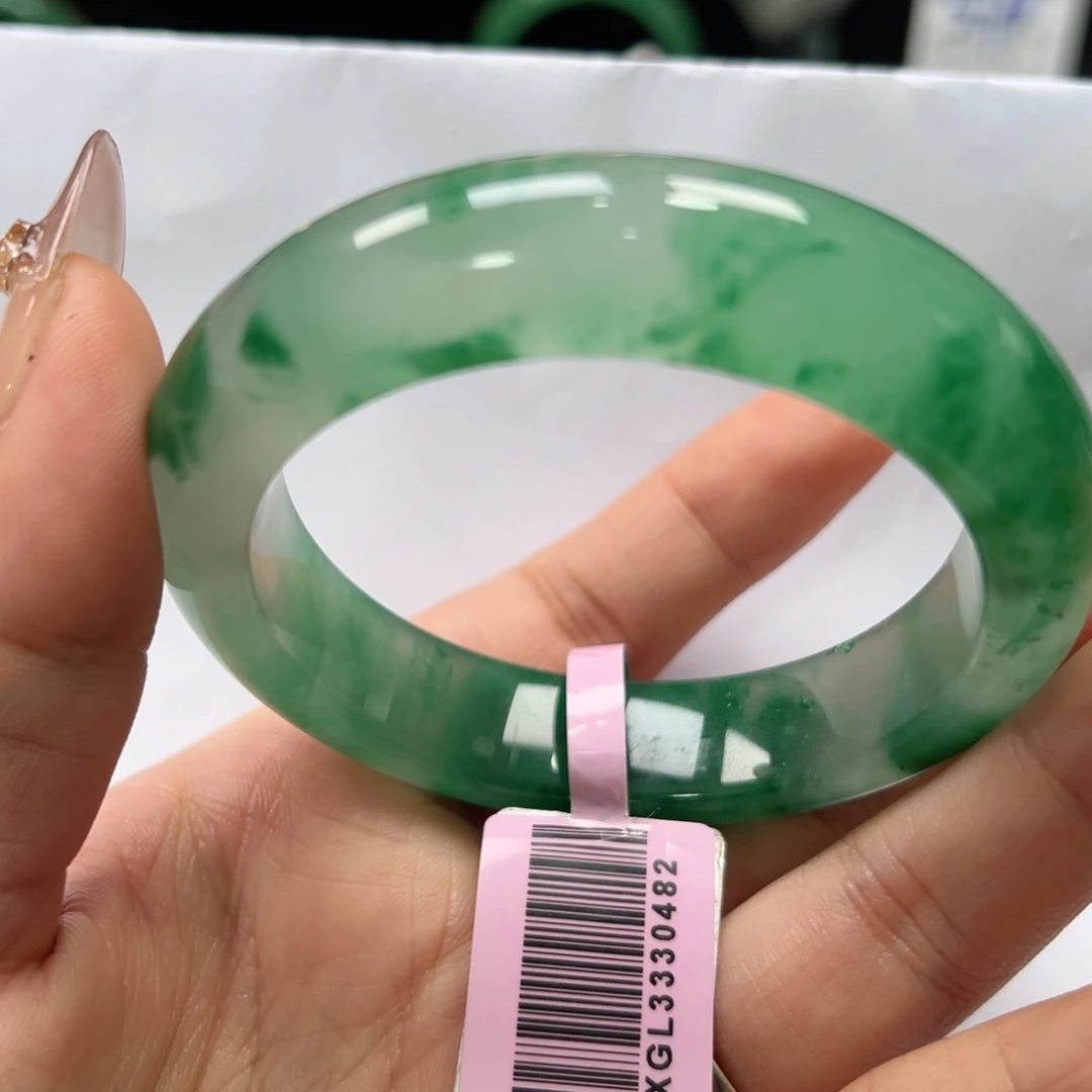 石英质玉手镯未镶嵌➕静静34.3