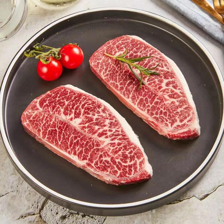 原切牛排澳大利亚谷饲安格斯澳洲M3+板腱牡蛎肉整条现称原切多汁